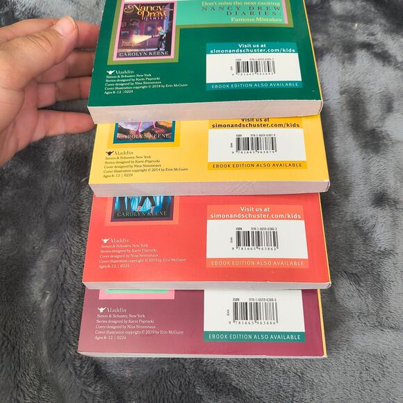 Nancy Drew Book Series Set of 4 Paperback - Picture 7 of 7